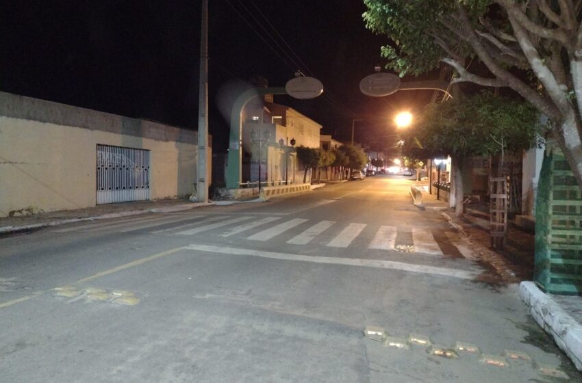 Toque de recolher no Município de Brejo Santo.
