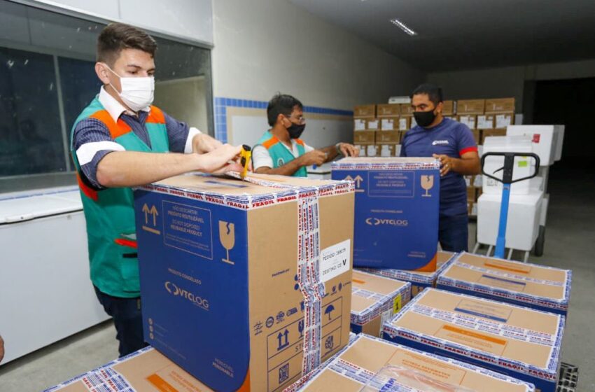 Ceará vai receber mais vacinas contra a Covid-19 da Pfizer e CoronaVac