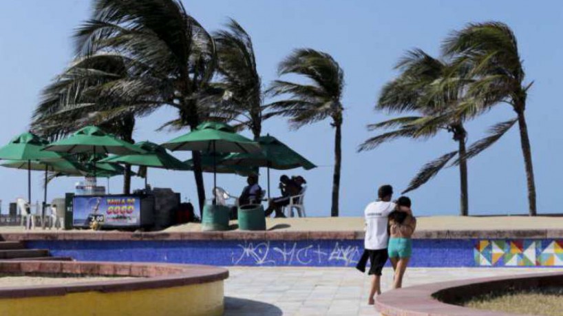  Fim de semana será de ventos mais fortes no litoral cearense