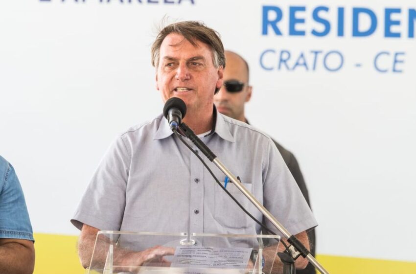 Bolsonaro dispara contra Camilo Santana em visita ao Ceará: ‘ato criminoso’