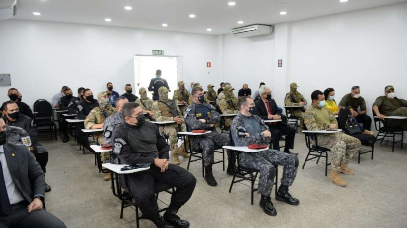  Policiais do Ceará são treinados por grupo de elite da polícia francesa