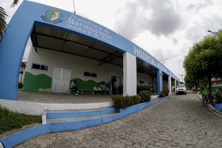  Hospital de Maranguape é assaltado na madrugada desta quarta-feira, 27