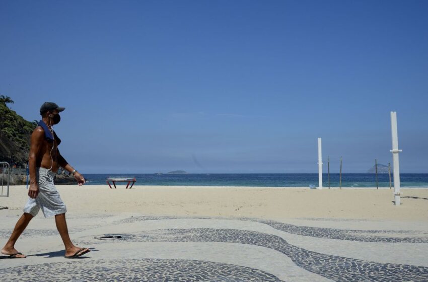  Rio pode liberar máscaras em locais abertos na próxima semana