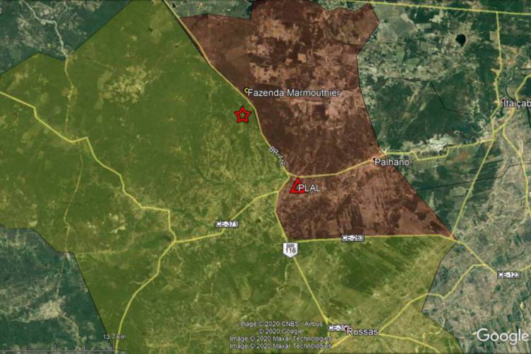  Palhano, no interior do Ceará, registra 30 tremores de terra em apenas 24 horas