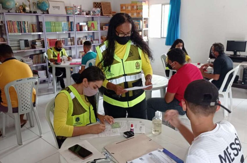  Detran-CE conclui 1ª etapa de atendimento a candidatos do programa CNH Popular