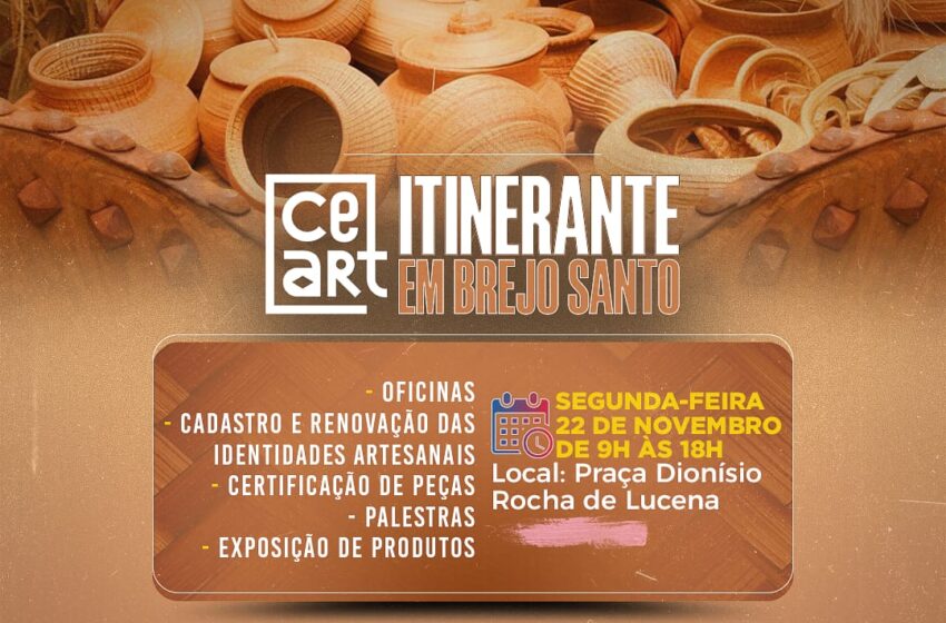 Ceart Itinerante realiza 2ª edição em Brejo Santo