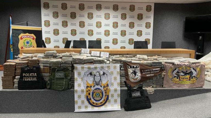  2,3 toneladas de cocaína foram aprendidas no Ceará em 2021.