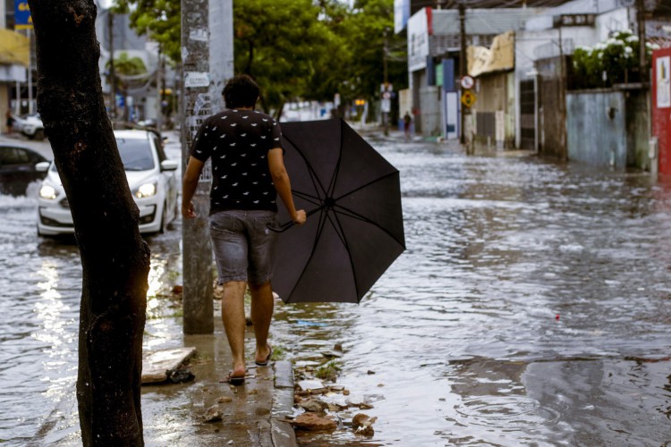  Chuvas registradas até hoje no Ceará já superam mês inteiro de 2021.