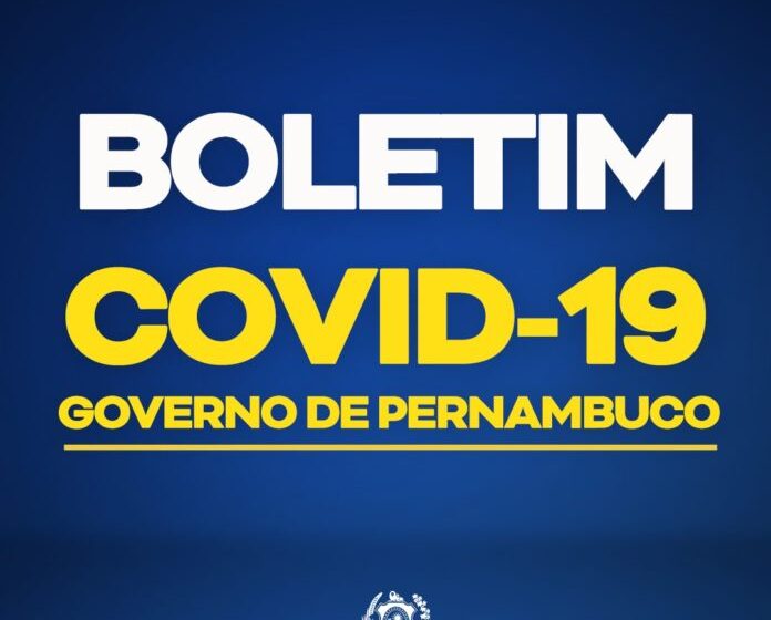 Boletim deste domingo (30/01) da Covid-19 em Pernambuco
