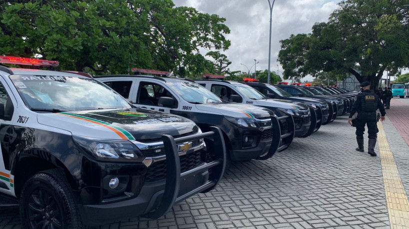  Polícia Militar do Ceará recebe 82 novos veículos nesta terça-feira; mais 54 são esperados