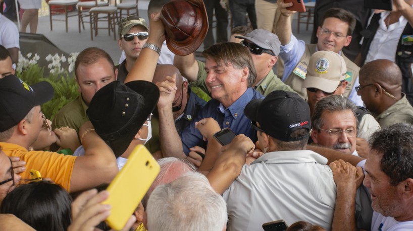  Visita do Presidente Bolsonaro ao Ceará e obra em da barragem de Jati.