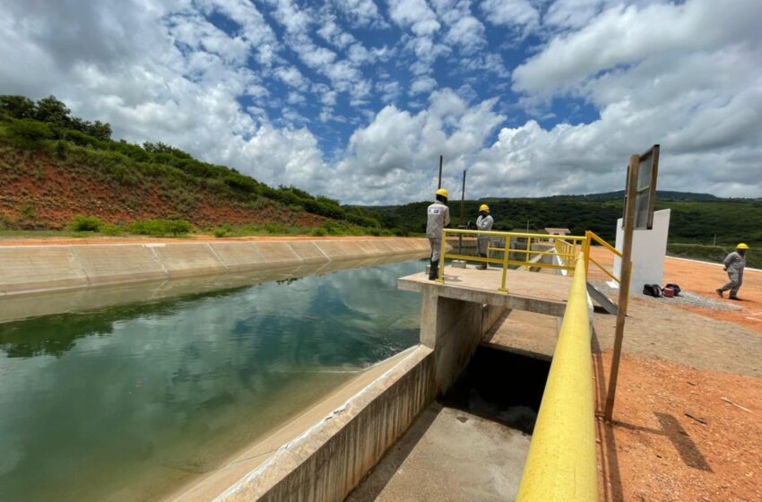  Águas do São Francisco são liberadas do CAC para o açude Castanhão e vão ajudar na segurança hídrica da Região Metropolitana
