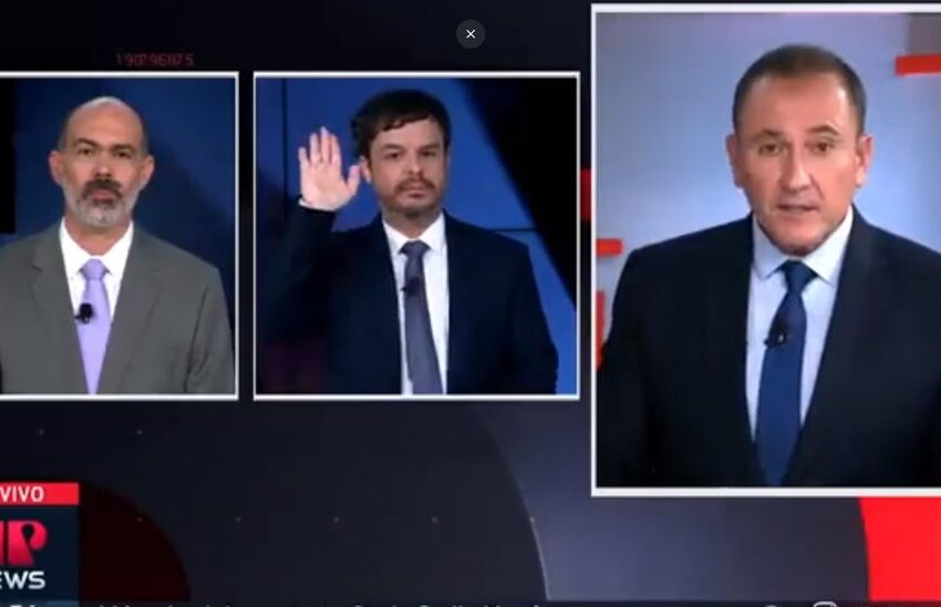 Jovem Pan afasta comentarista que fez saudação nazista ao vivo