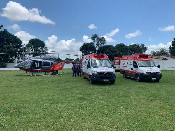  Vítimas de acidente em Acopiara são transportadas por helicóptero para Juazeiro