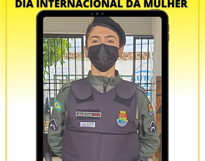  A 3ªCIPM/4°CRPM PARABENIZA DIA DA MULHER EM BREJO SANTO E REGIÃO.