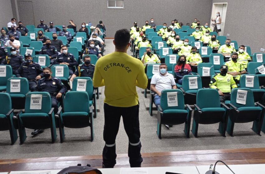  Detran-CE realiza curso de formação para agentes de trânsito e guardas municipais do Interior