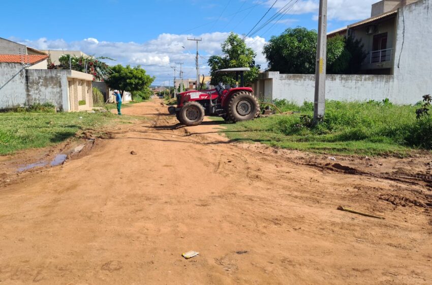 Atualização: Bairro Araujão em Brejo Santo começa ser atendido.
