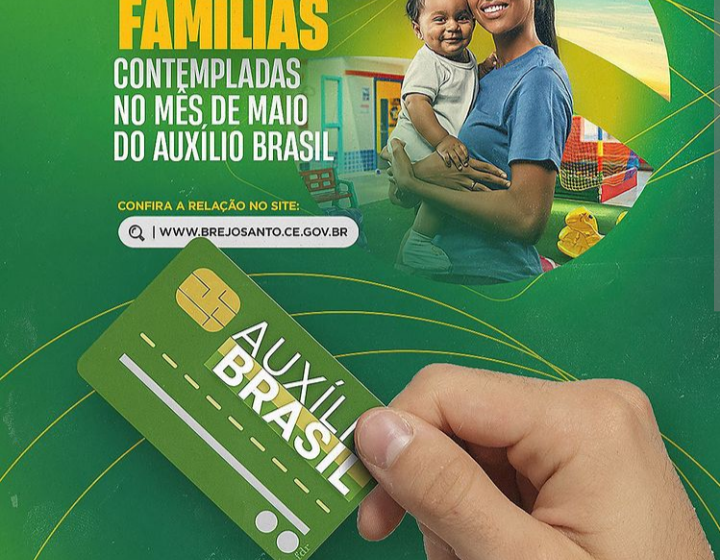 Brejo Santo: Mais 135 Famílias são contempladas com Auxilio Brasil.