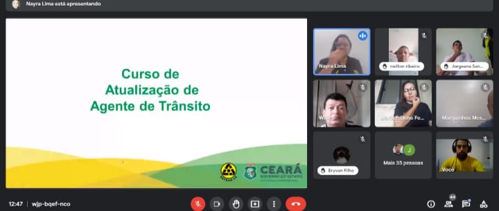 Brejo Santo: Demutran participa de curso ministrado pelo Detran/CE.