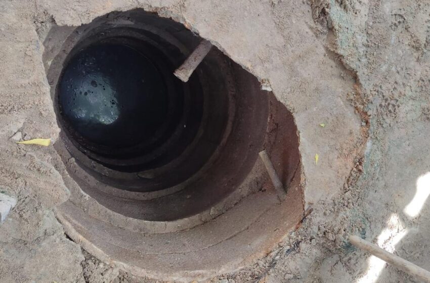  Idosa cai em cacimba de seis metros após tampa ceder em Horizonte