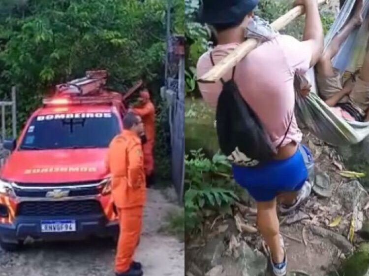  Homem desaparecido por 11 dias é resgatado por bombeiros em serra