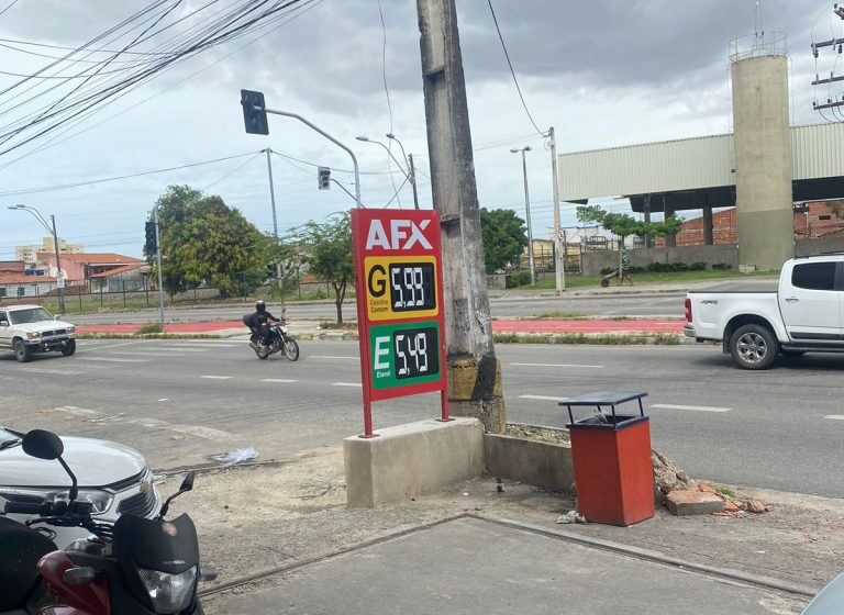  Preço da gasolina no Nordeste recua 7,92% e etanol cai 3,54%,