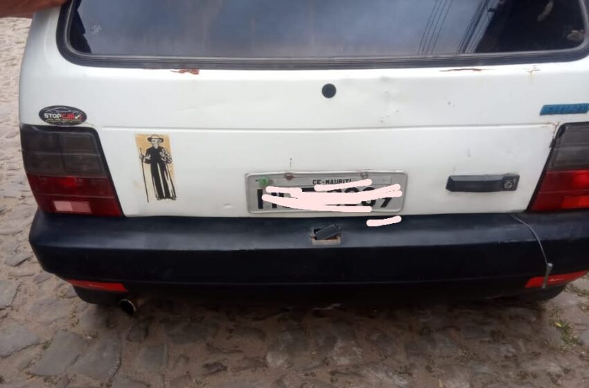 Mauriti: Policia Militar efetua prisão por embriaguez.