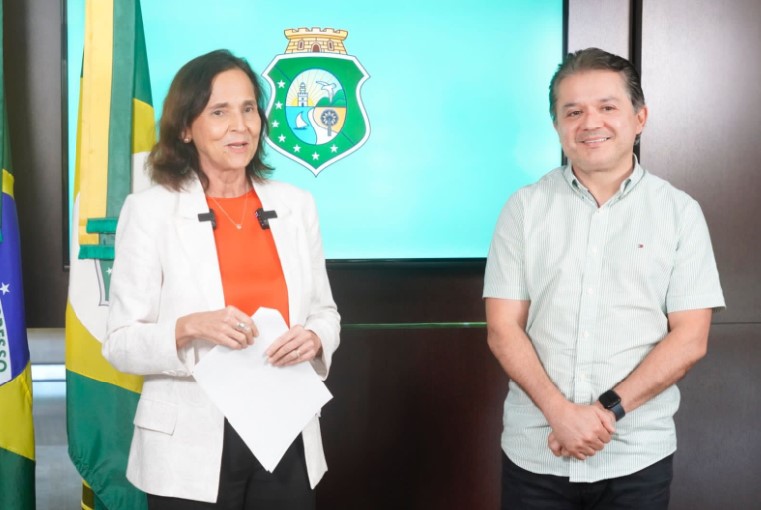  Governadora do Ceará anuncia abertura de concurso público da Cagece.