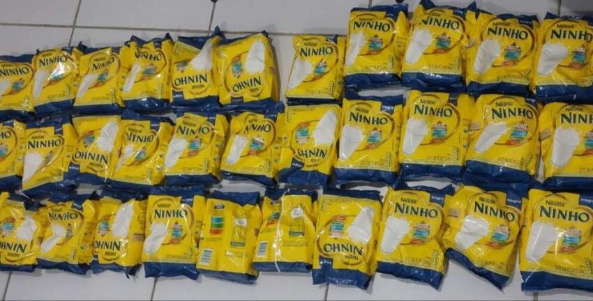  Homem é preso suspeito de furtar 33 pacotes de leite.