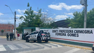  Morre aluno baleado por colega com arma de CAC dentro de escola em Sobral.