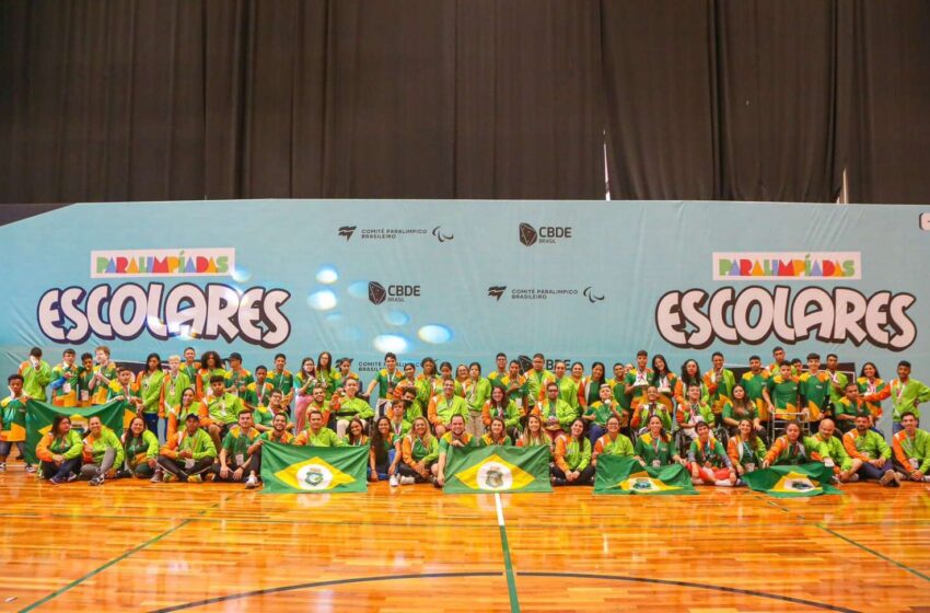  Ceará fatura 67 medalhas e conquista o 9º lugar nas Paralimpíadas Escolares 2022.