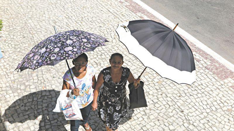  Cidade cearense registra a mais alta temperatura do Nordeste pelo quarto dia consecutivo.
