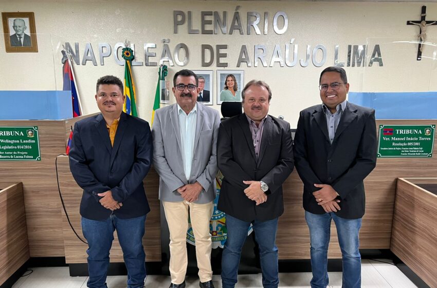 Brejo Santo: Nova Diretoria da Câmara de Vereadores toma posse.