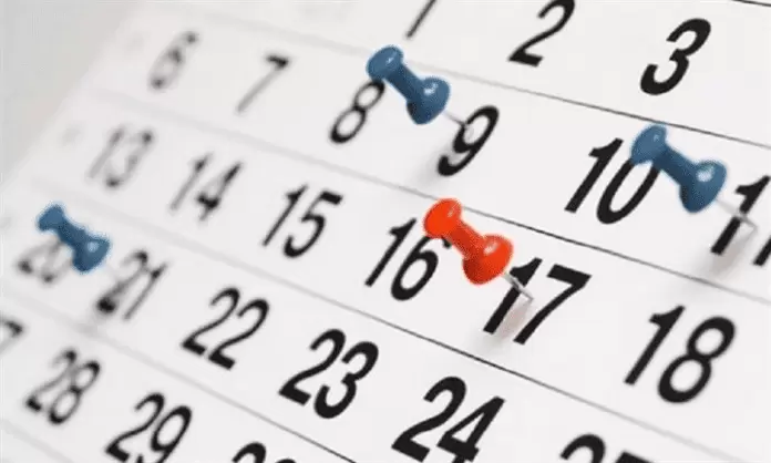  Ano de 2023 terá 9 feriados nacionais e 5 pontos facultativos.