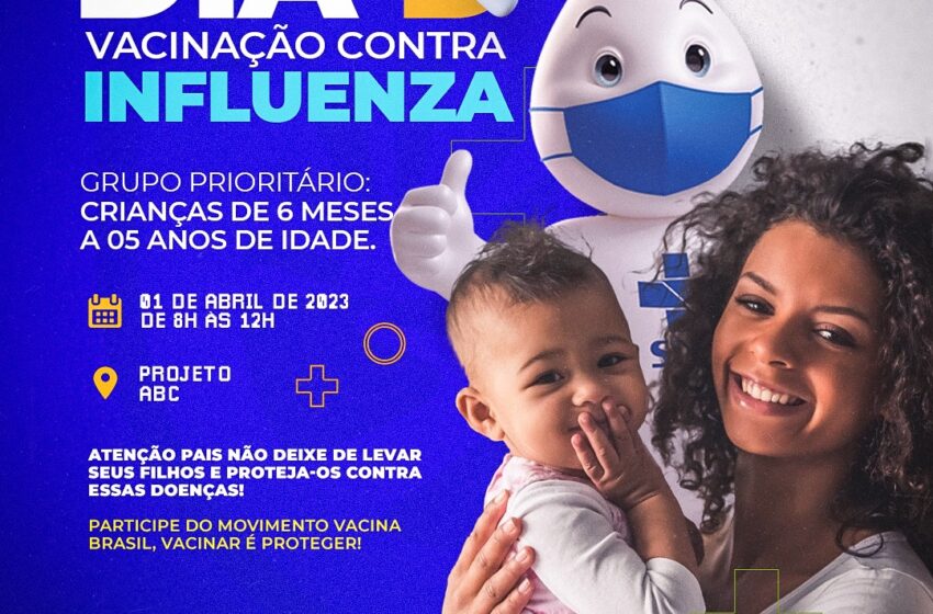  Brejo Santo: Vem ai o dia D de vacinação contra influenza.