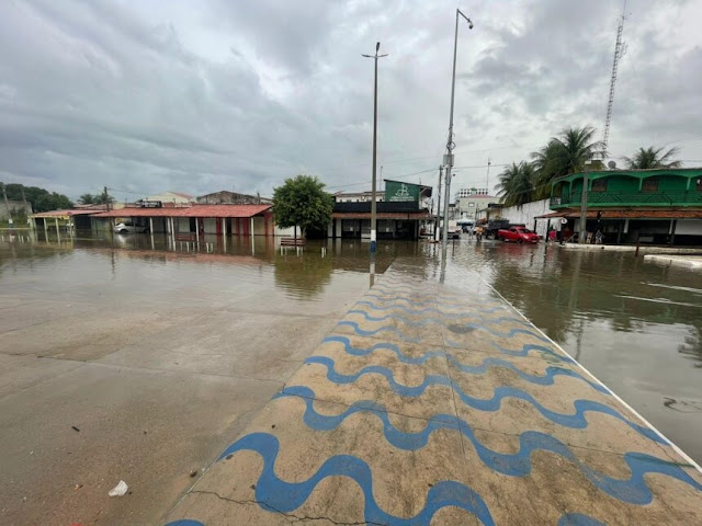  Municípios cearenses seguem enfrentando dificuldades em decorrência das fortes chuvas.