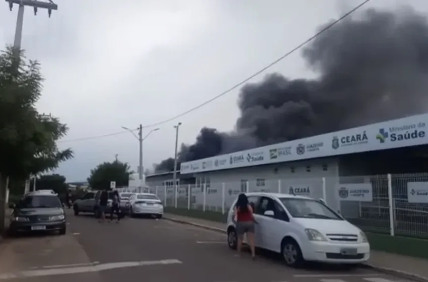  UPA atingida por incêndio em Juazeiro do Norte segue fechada para atendimento.