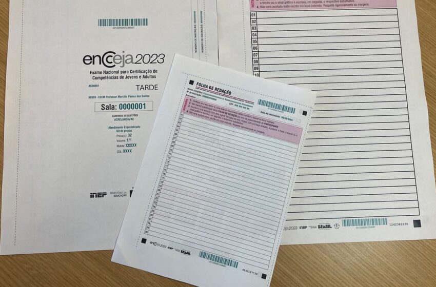  Inscrições do Encceja 2023 estão abertas até dia 2 de junho.