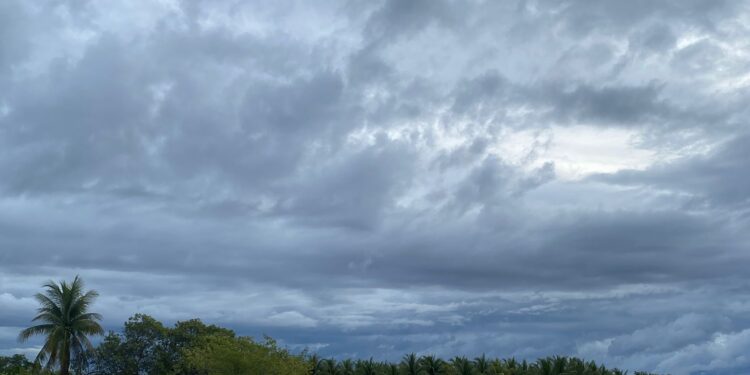 Céu deverá manter-se predominantemente com poucas nuvens até quarta-feira (7).