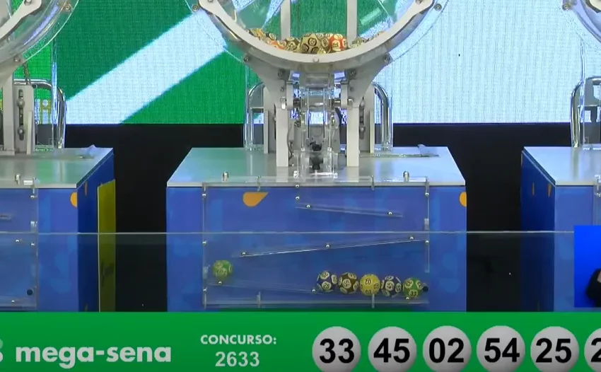  Mega-Sena, aposta do Ceará acerta cinco números e leva prêmio de R$ 48 mil