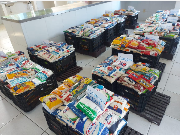  Festival Gospel arrecada mais de uma tonelada de alimentos para doação.