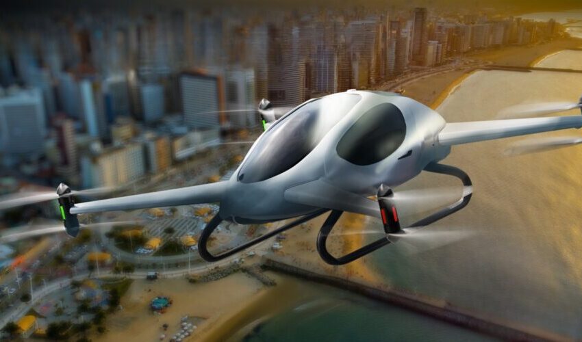  Carro voador vai ser produzido no Ceará.