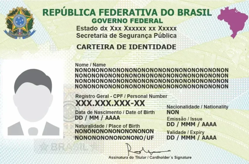  Ceará deve emitir novo RG até janeiro de 2024.