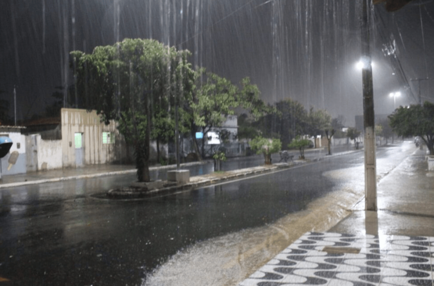  Ceará deve apresentar chuvas pontuais nesta quarta-feira (10)