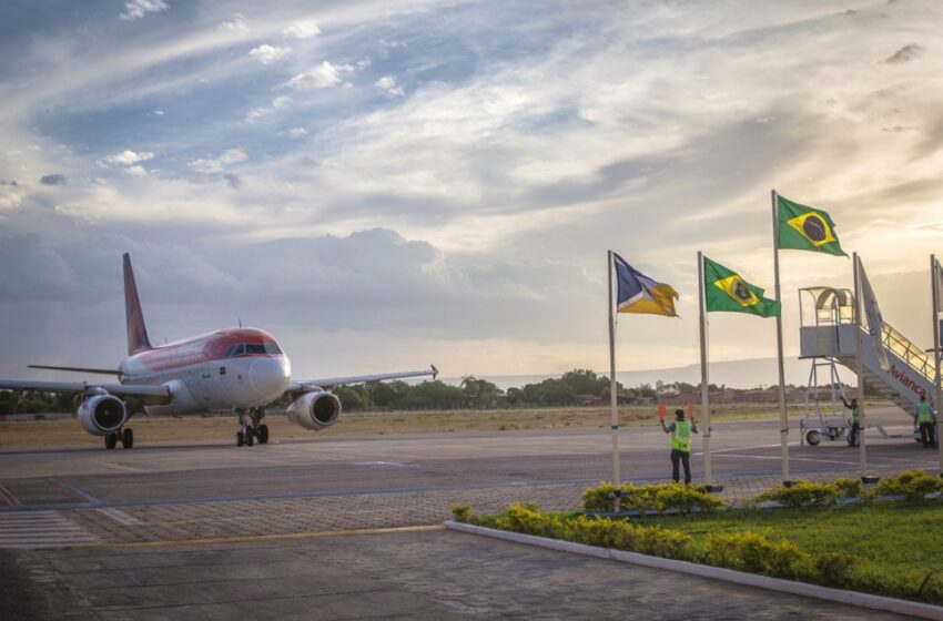  Aeroporto de Juazeiro do Norte retoma voos diretos para Brasília.