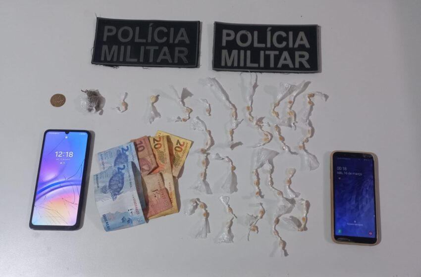  Milagres: Prisão em Flagrante por tráfico de Drogas.