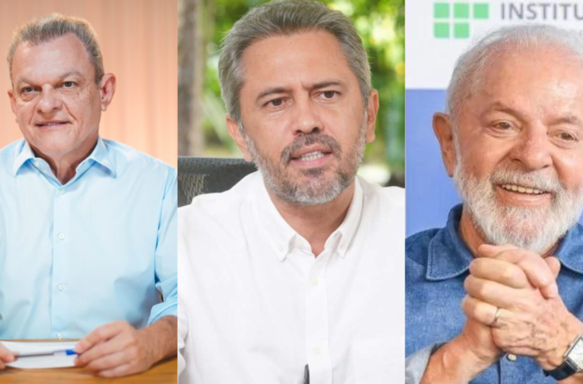 Datafolha divulga avaliação de Sarto, Lula e Elmano em Fortaleza.