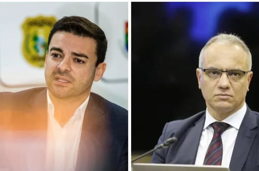  Governador comunica troca de secretário da Segurança do Ceará.