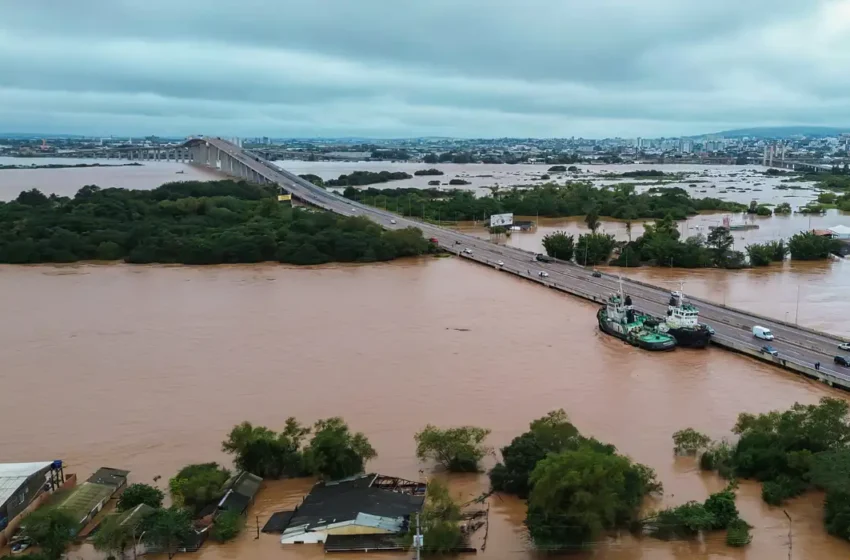 Chuvas fortes voltam no Sul e nível de Guaíba sobe.