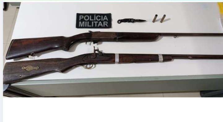  Mauriti: Policia Efetua apreensão de armas de fogo.